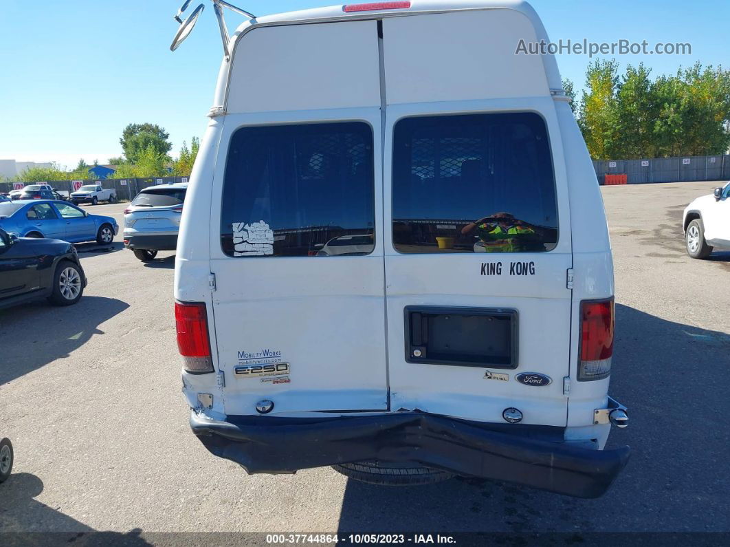 2013 Ford E-250 Commercial White vin: 1FTNS2EW1DDA19955