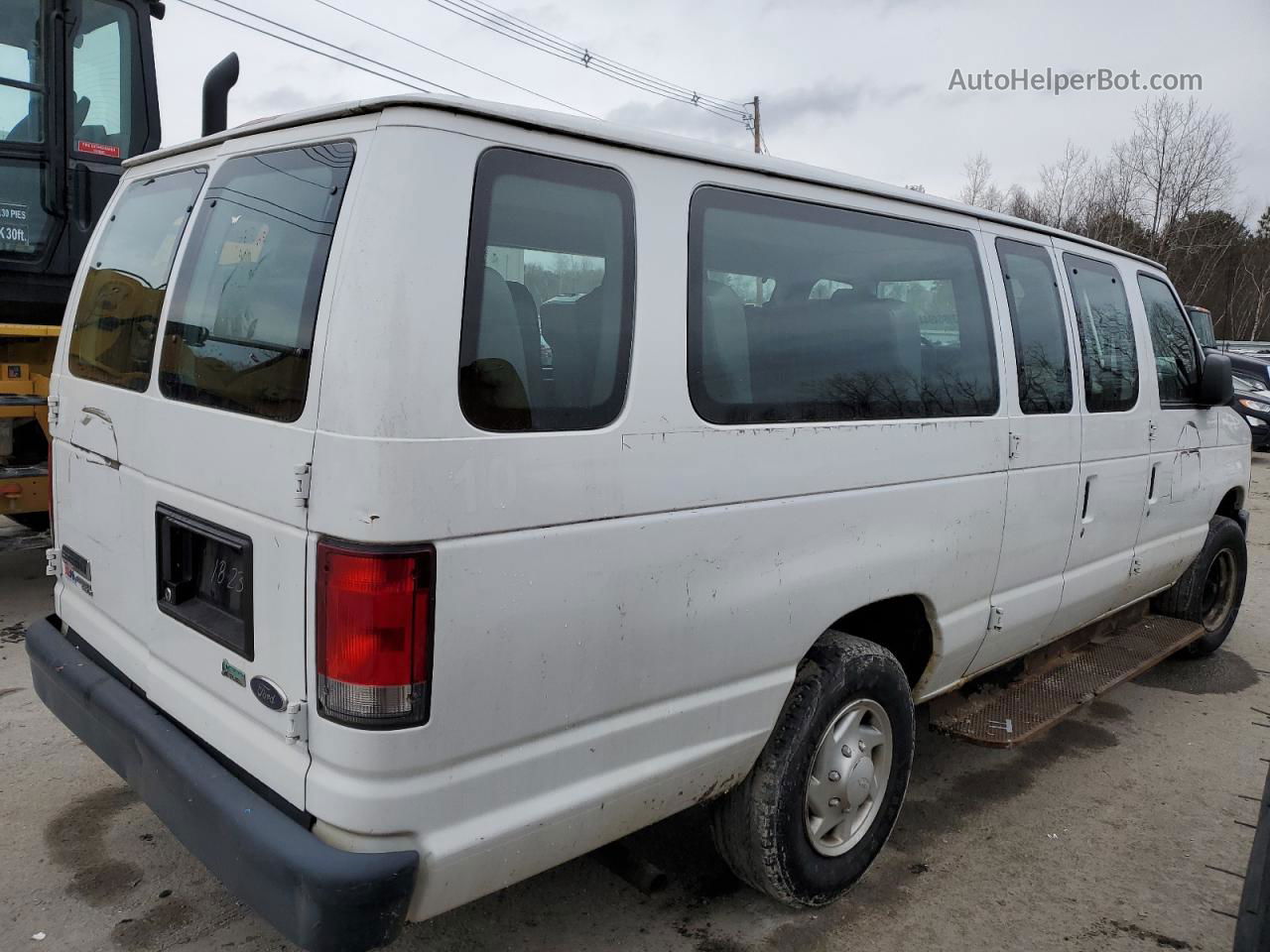 2013 Ford Econoline E250 Van Белый vin: 1FTNS2EW4DDB18236