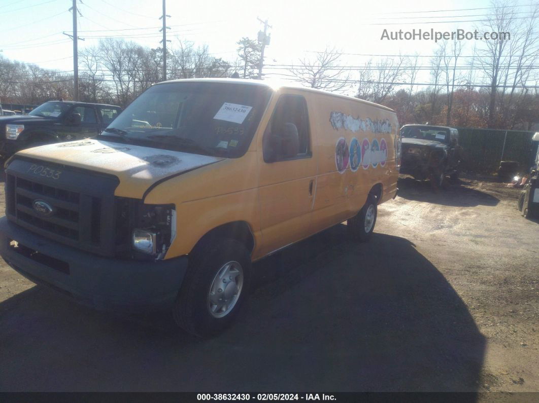 2013 Ford E-250 Commercial Yellow vin: 1FTNS2EW5DDA71654