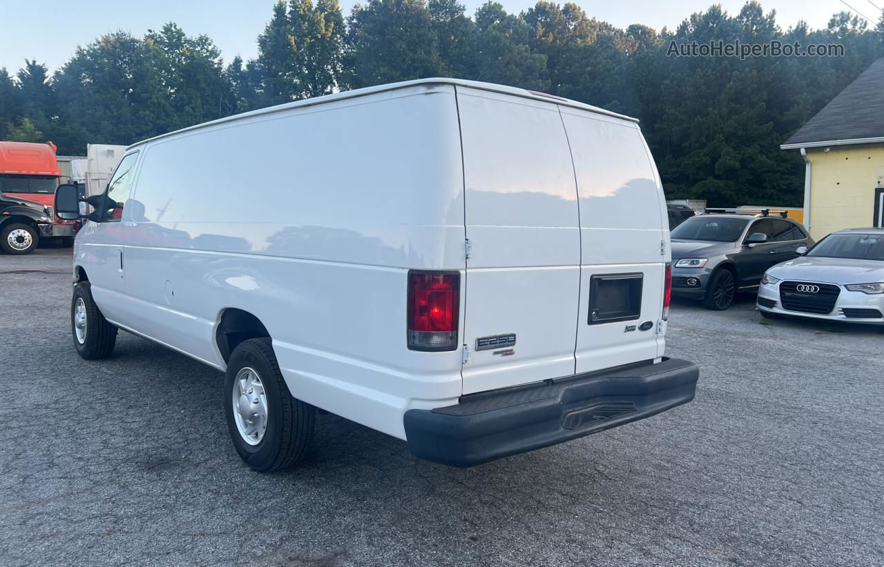 2013 Ford Econoline E250 Van White vin: 1FTNS2EW8DDA48403