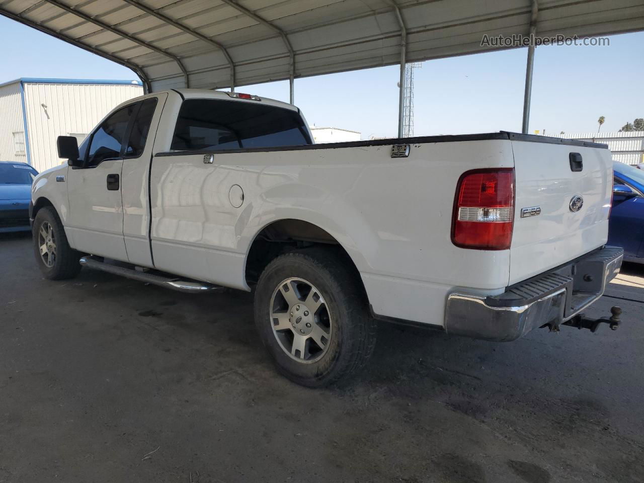 2005 Ford F150  White vin: 1FTPF12535NB44275