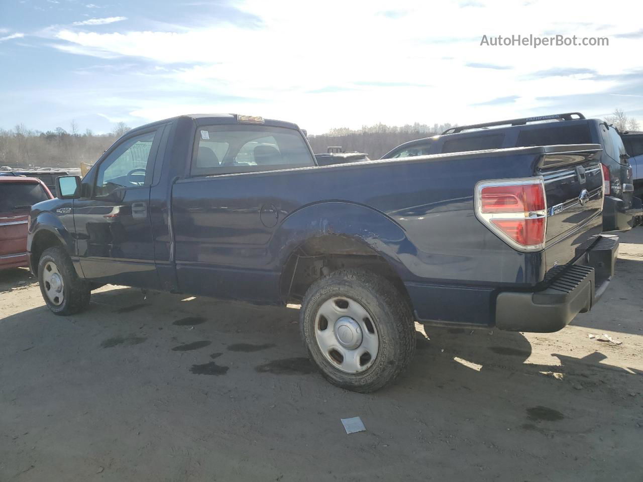 2009 Ford F150  Blue vin: 1FTPF12V79KB56873