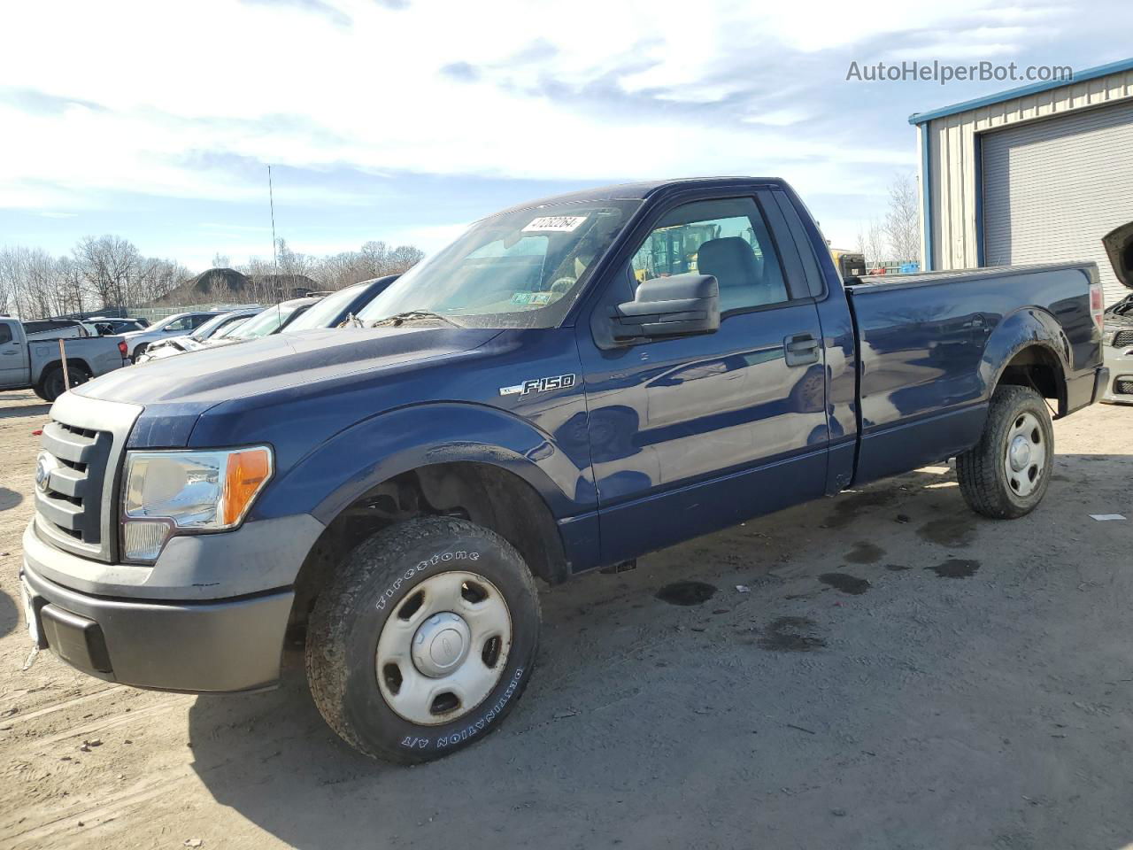 2009 Ford F150  Blue vin: 1FTPF12V79KB56873