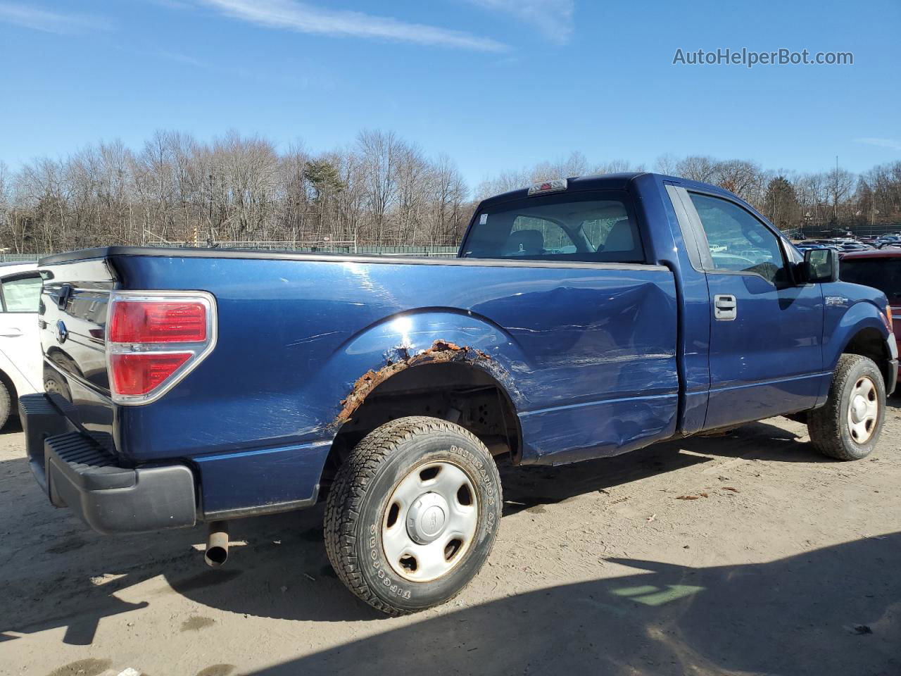 2009 Ford F150  Blue vin: 1FTPF12V79KB56873