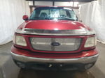 2001 Ford F150  Maroon vin: 1FTPF18L71NA90835