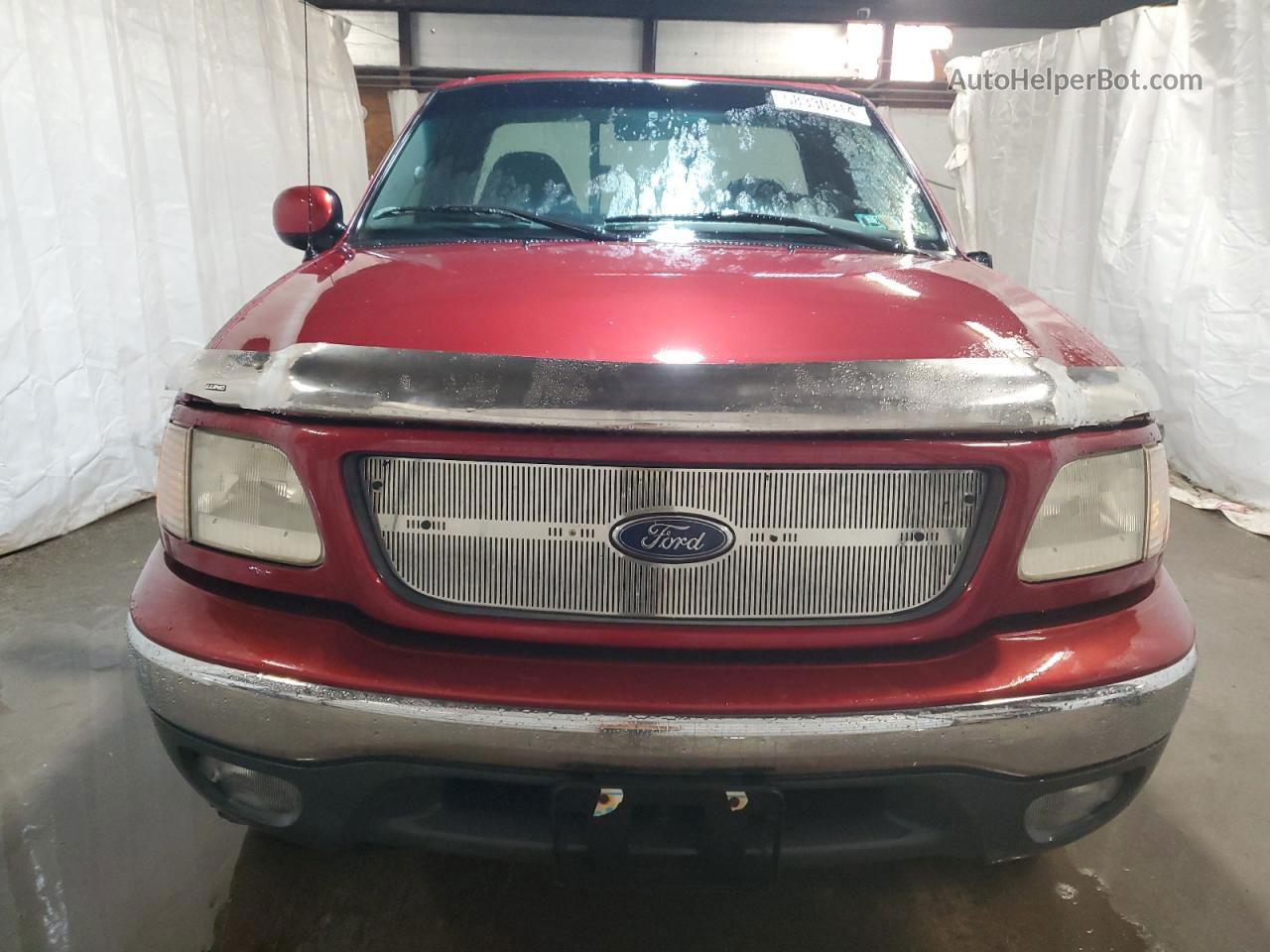 2001 Ford F150  Maroon vin: 1FTPF18L71NA90835