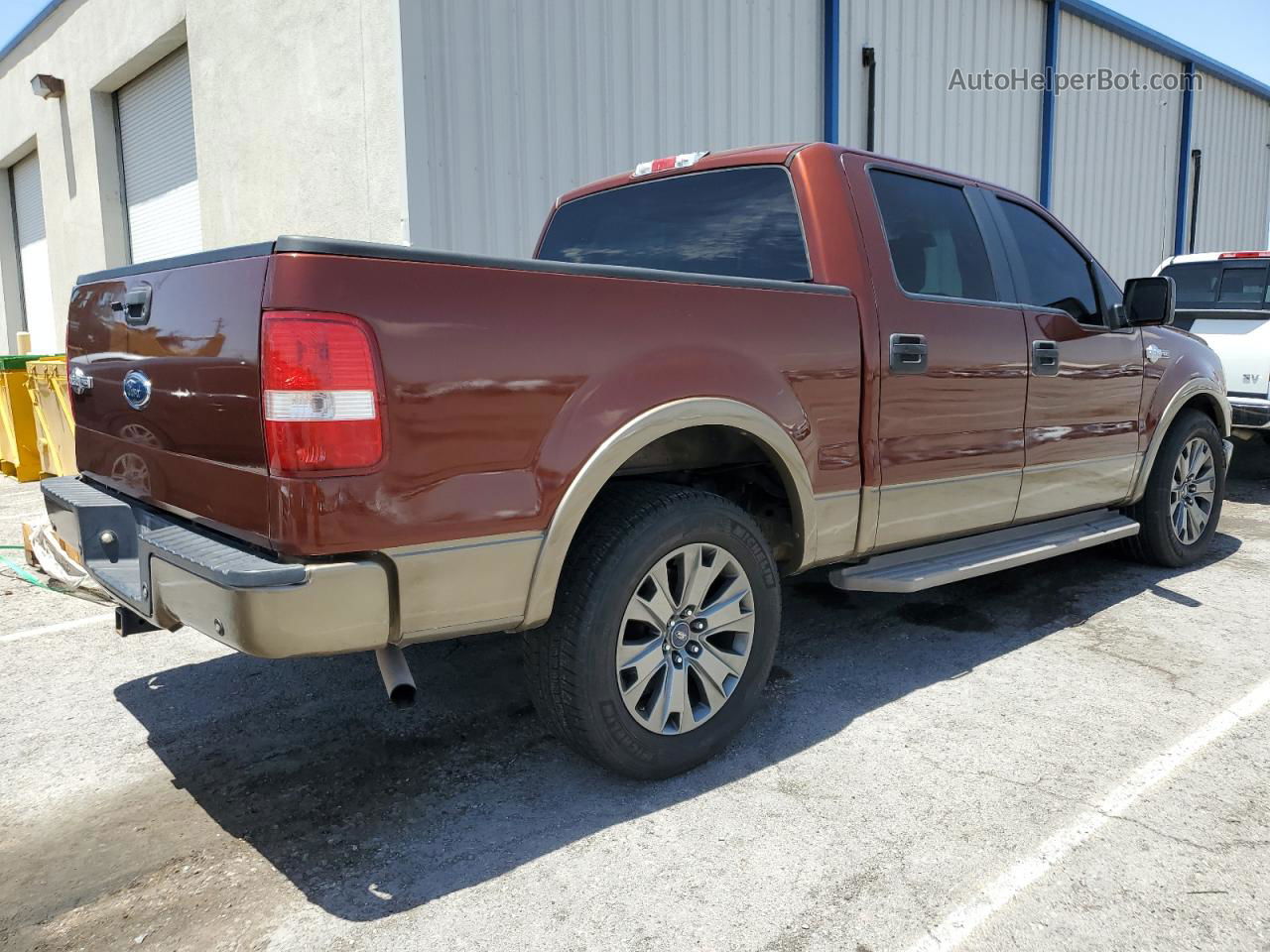 2005 Ford F150 Supercrew Brown vin: 1FTPW12505KD19048