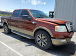 2005 Ford F150 Supercrew Коричневый vin: 1FTPW12505KD19048