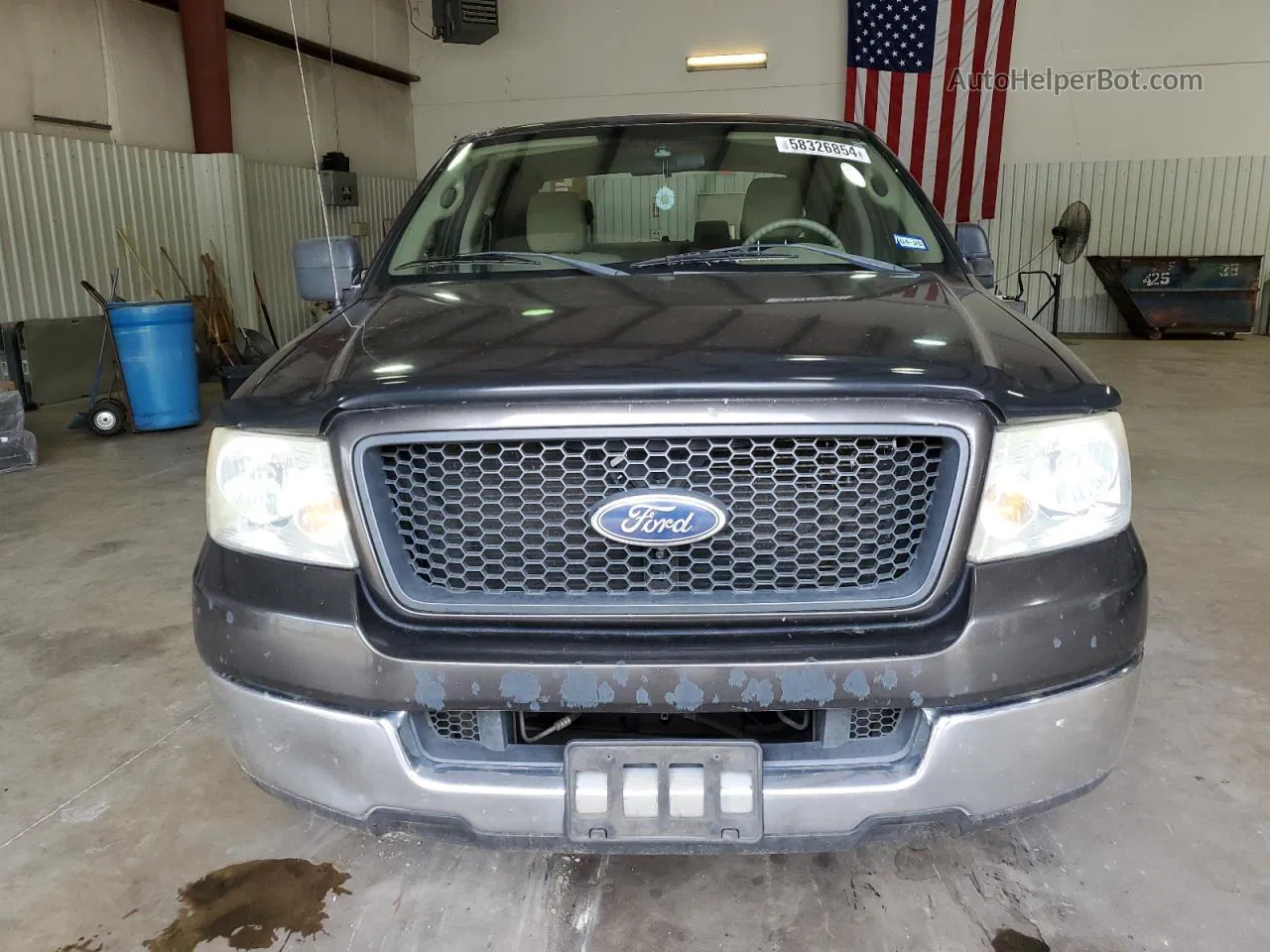 2005 Ford F150 Supercrew Brown vin: 1FTPW12505KD81100