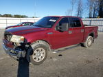 2004 Ford F150 Supercrew Red vin: 1FTPW12514KD39260