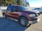 2004 Ford F150 Supercrew Red vin: 1FTPW12514KD39260