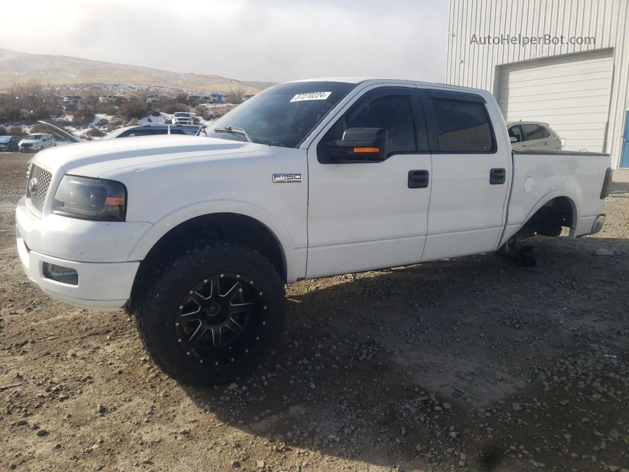 2005 Ford F150 Supercrew White vin: 1FTPW12515FA11914