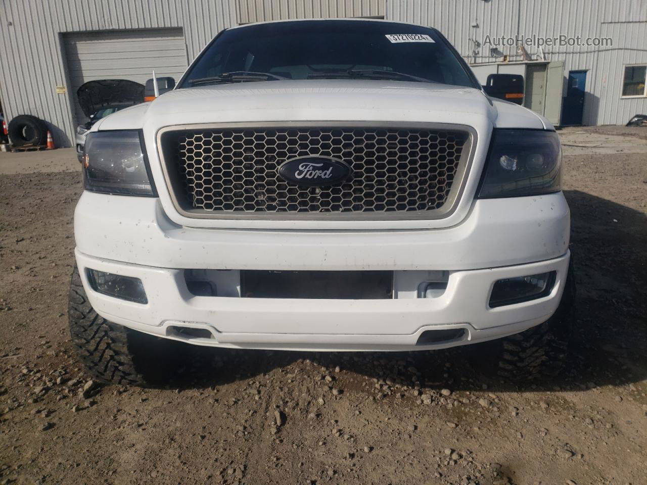 2005 Ford F150 Supercrew White vin: 1FTPW12515FA11914