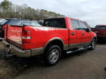 2005 Ford F150 Supercrew Red vin: 1FTPW12515FB70819