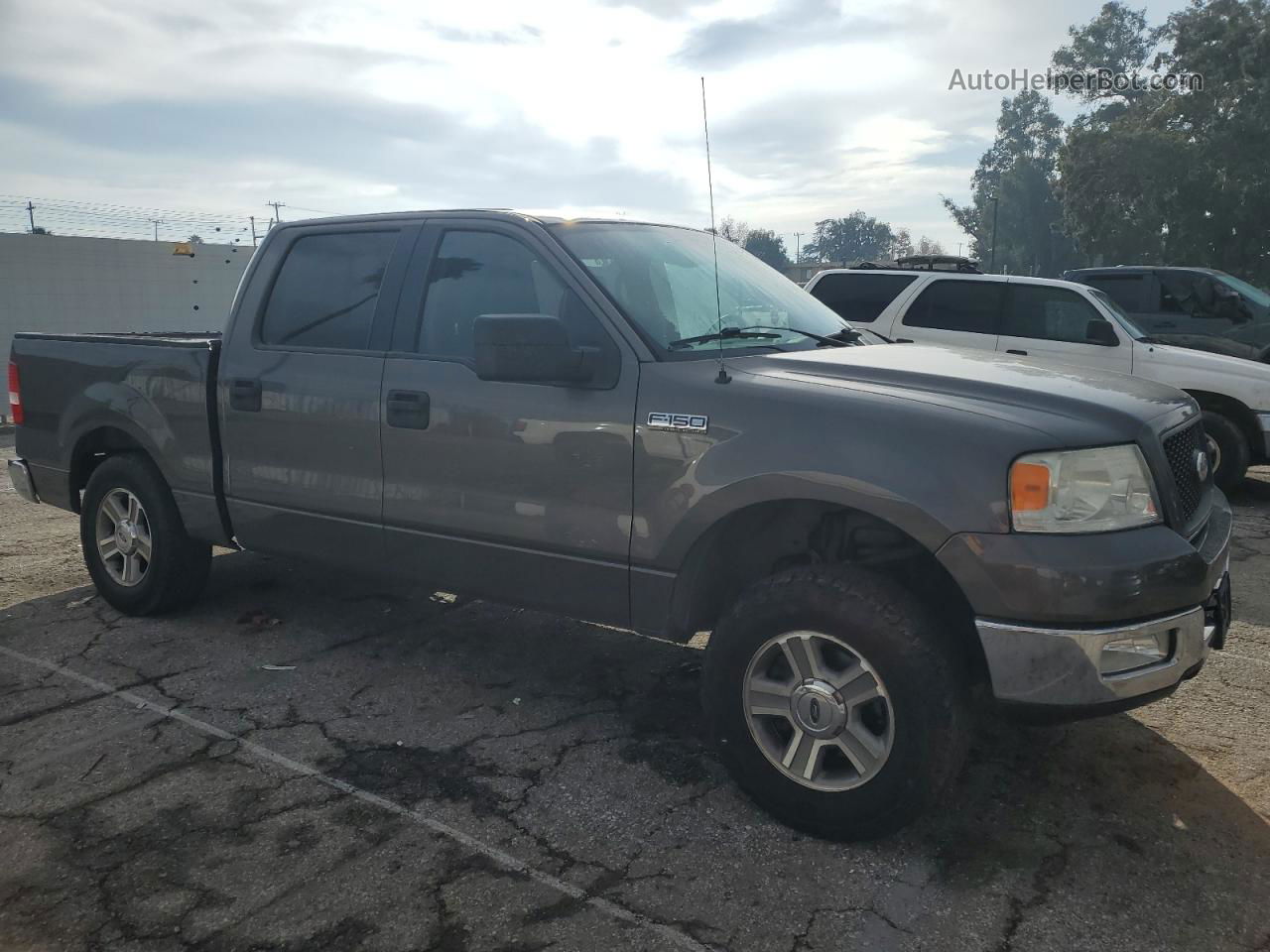 2005 Ford F150 Supercrew Charcoal vin: 1FTPW12515KC97500