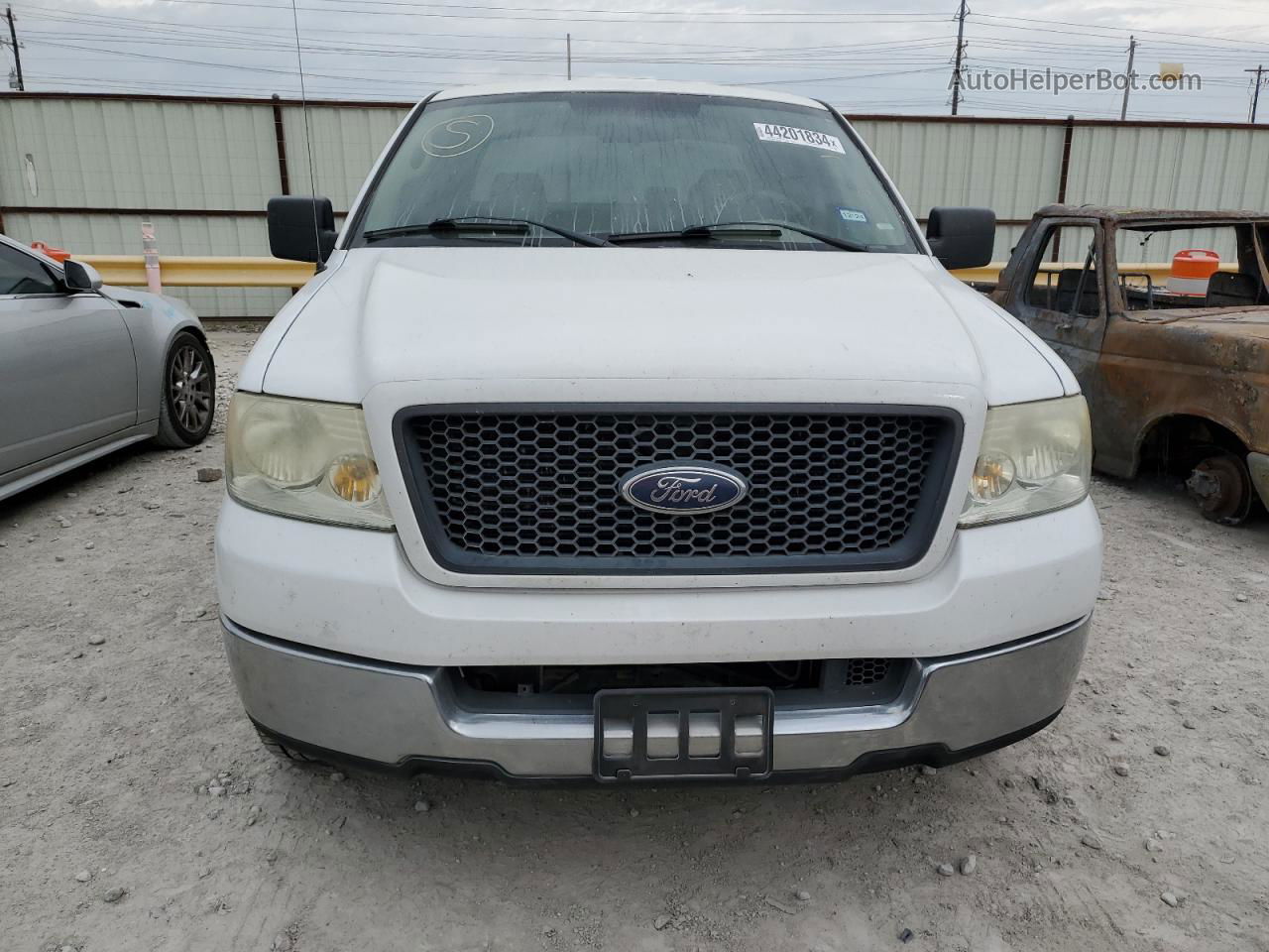 2005 Ford F150 Supercrew White vin: 1FTPW12515KC99568