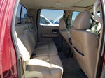 2005 Ford F150 Supercrew Maroon vin: 1FTPW12515KE67483