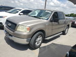 2004 Ford F150 Supercrew Beige vin: 1FTPW12524KA74882