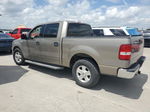 2004 Ford F150 Supercrew Beige vin: 1FTPW12524KA74882