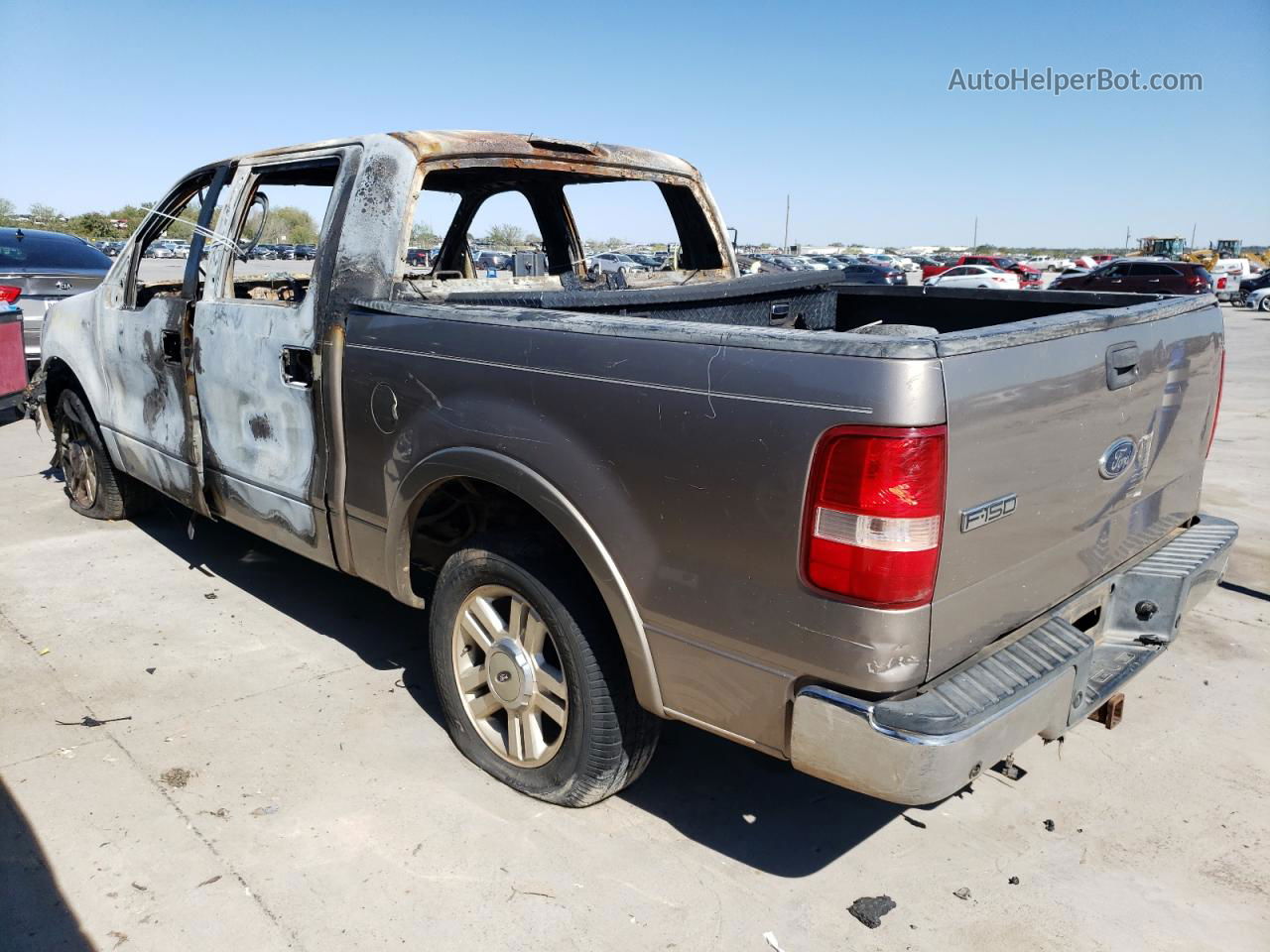 2004 Ford F150 Supercrew Burn vin: 1FTPW12534KC16494