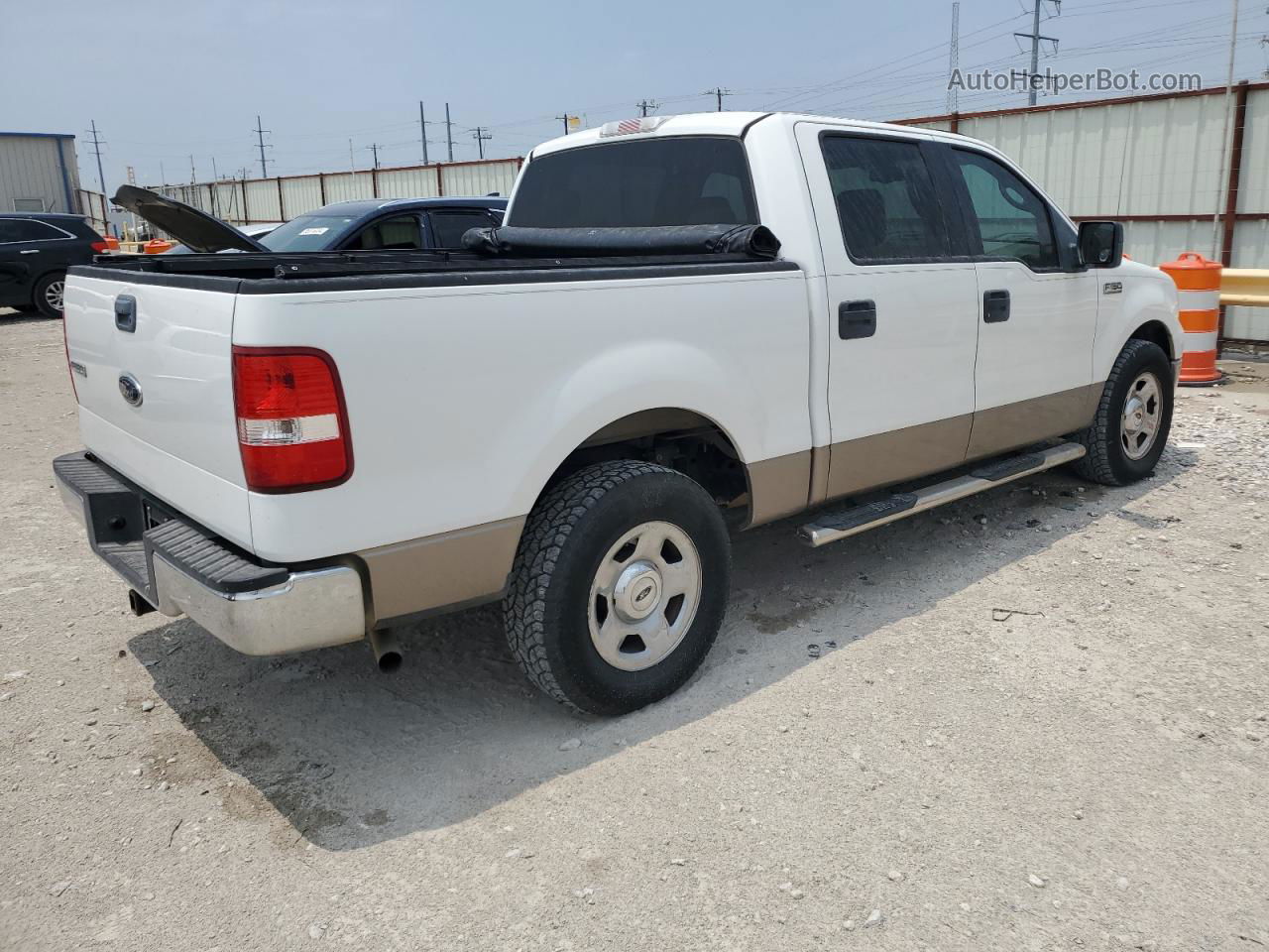 2005 Ford F150 Supercrew Белый vin: 1FTPW12535FB39765