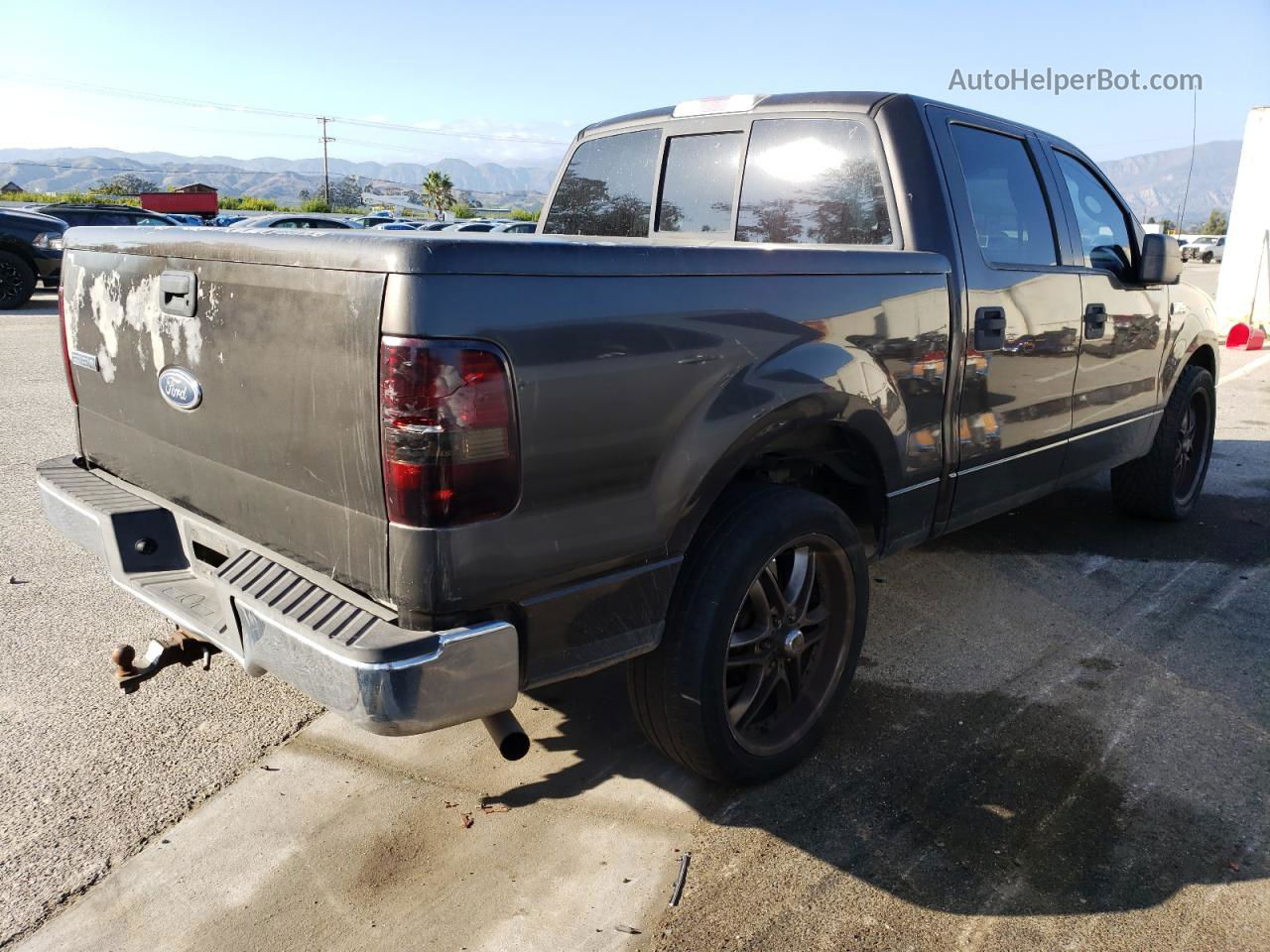 2005 Ford F150 Supercrew Brown vin: 1FTPW12535FB56808