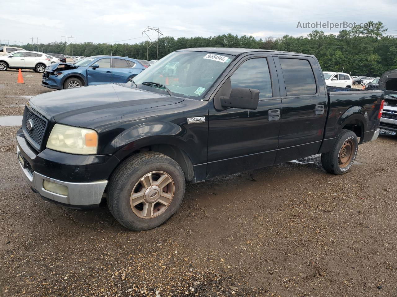 2005 Ford F150 Supercrew Черный vin: 1FTPW12535KD82337