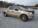 2005 Ford F150 Supercrew Tan vin: 1FTPW12535KE44707