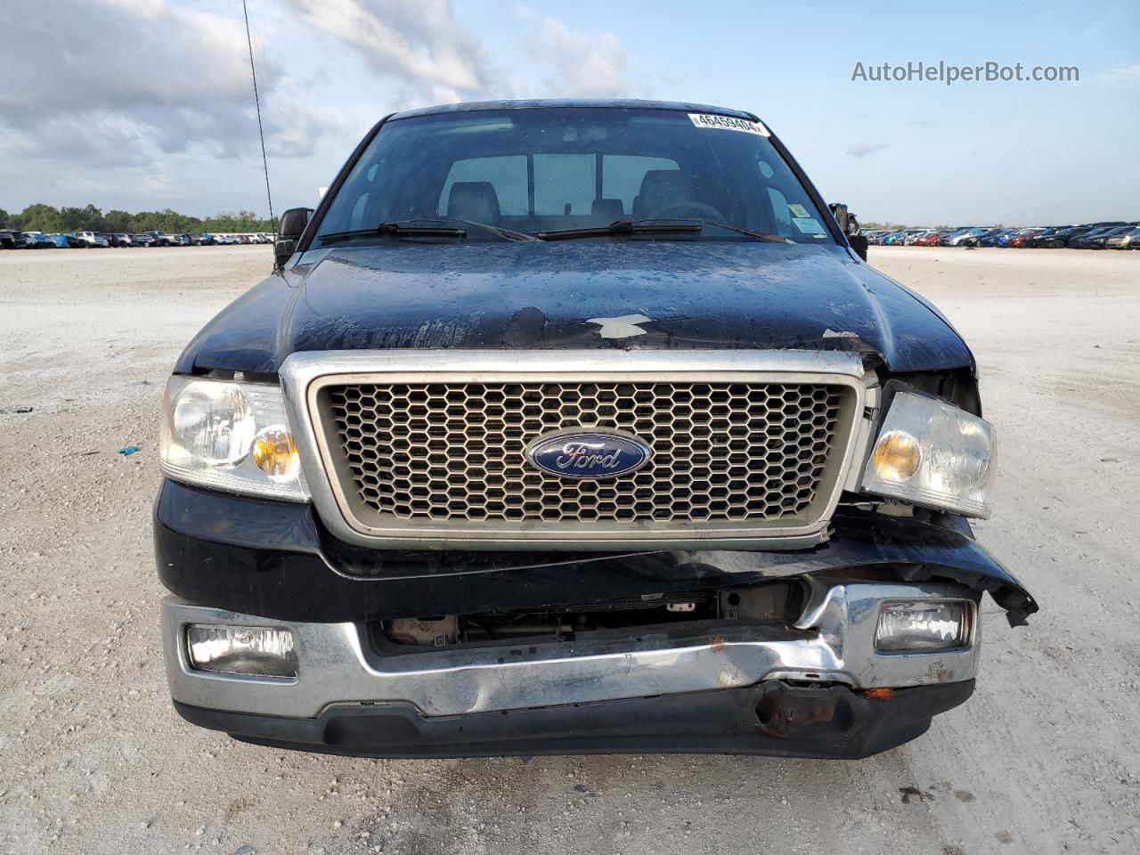 2004 Ford F150 Supercrew Black vin: 1FTPW12544KC31666