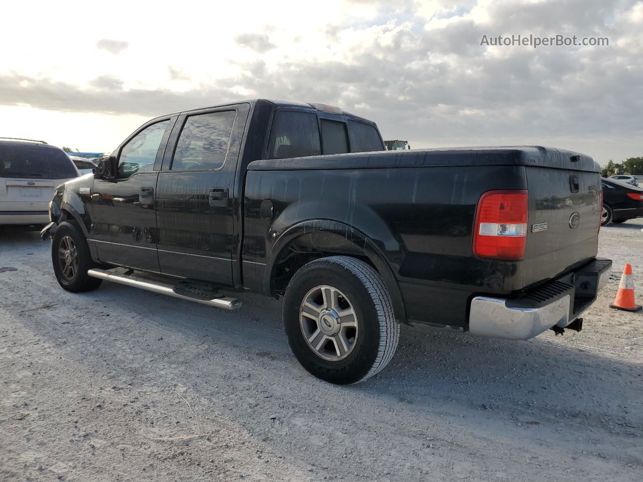 2004 Ford F150 Supercrew Black vin: 1FTPW12544KC31666