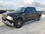 2004 Ford F150 Supercrew Black vin: 1FTPW12544KC31666