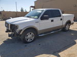 2004 Ford F150 Supercrew White vin: 1FTPW12544KD61463