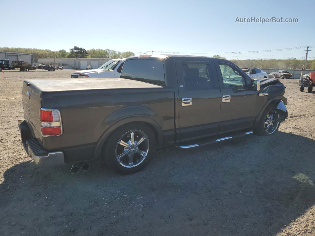 2005 Ford F150 Supercrew Gray vin: 1FTPW12545KC83817