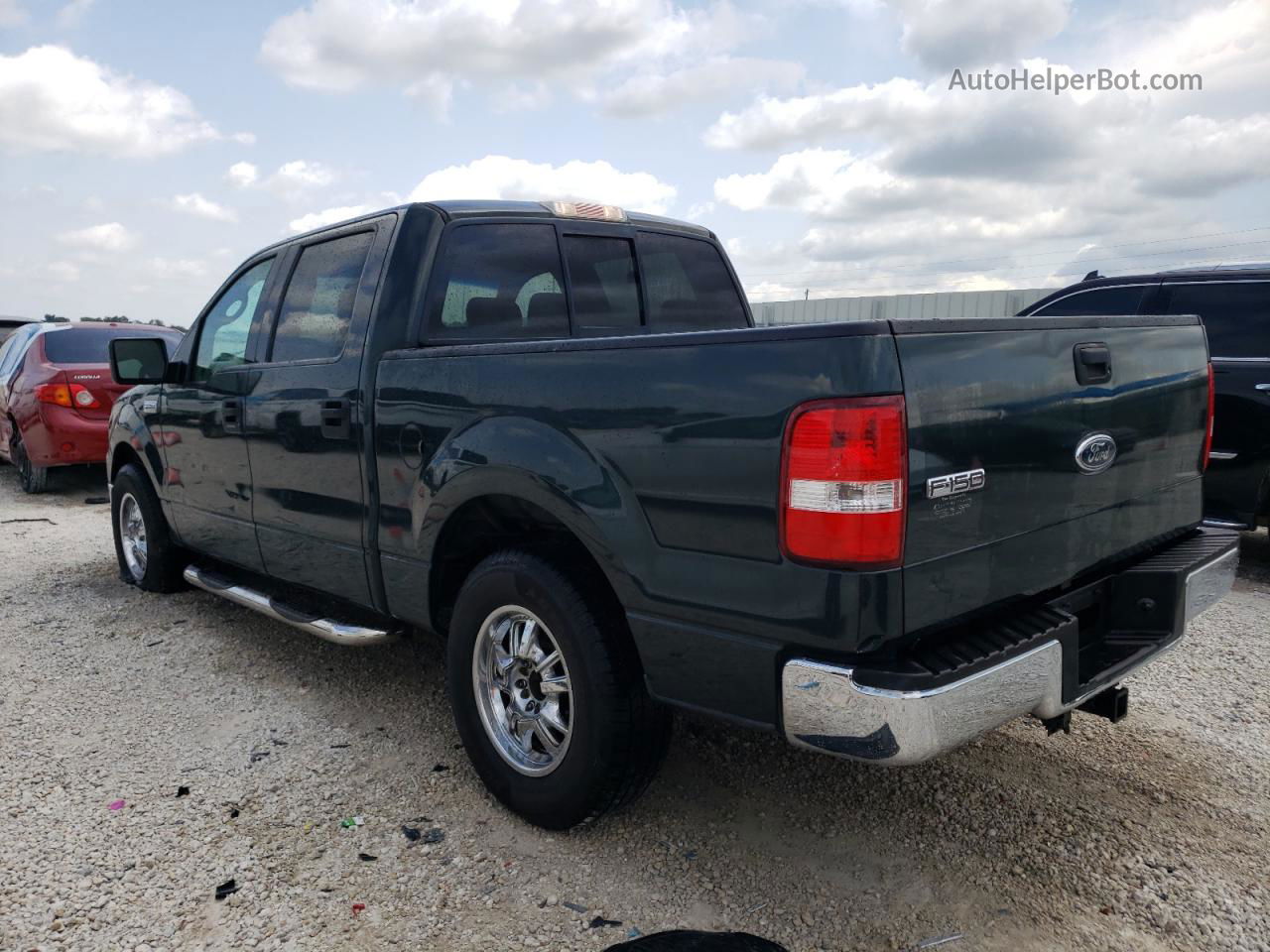 2004 Ford F150 Supercrew Gray vin: 1FTPW12554KC62151