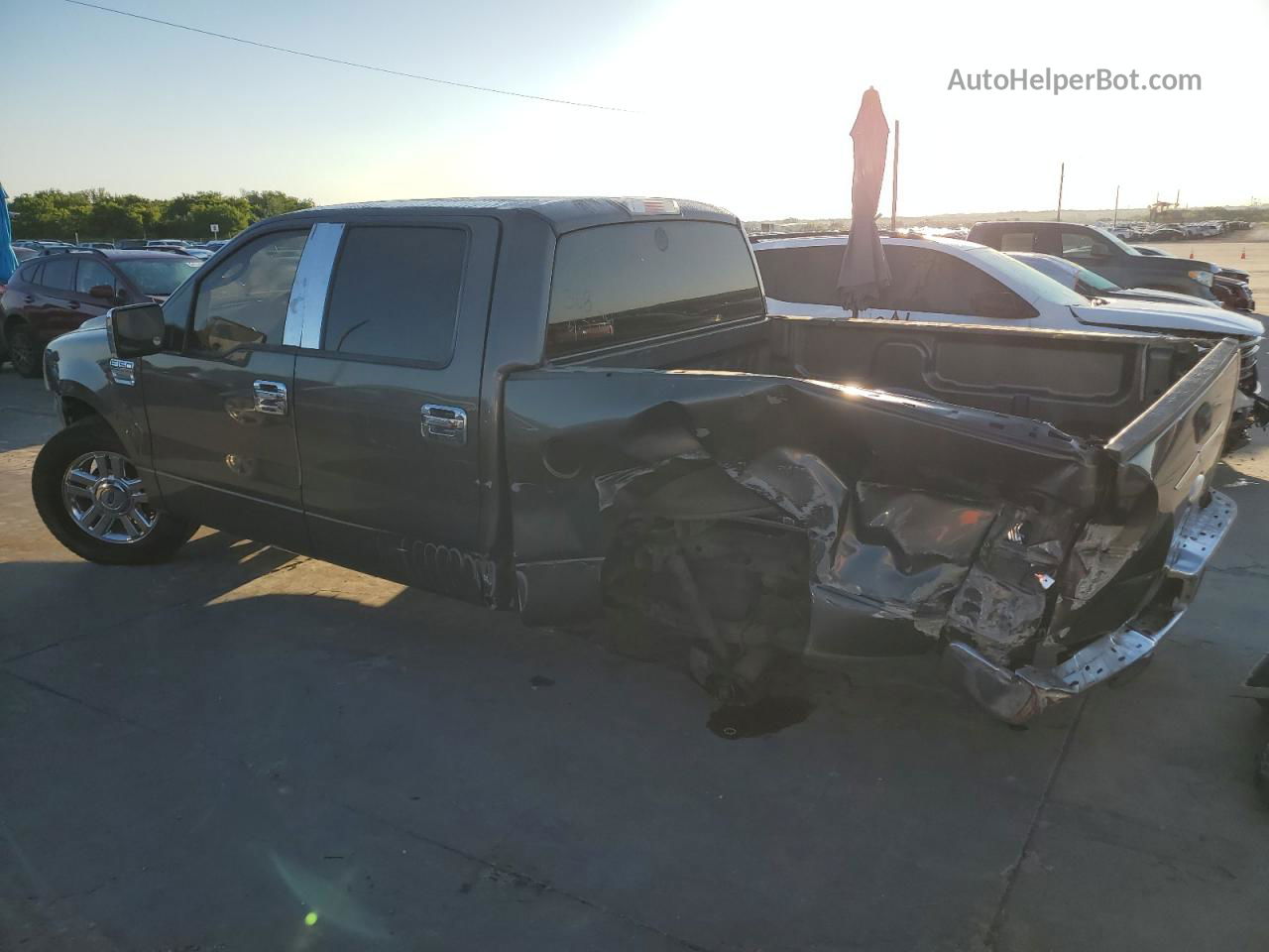 2004 Ford F150 Supercrew Black vin: 1FTPW12554KC86739