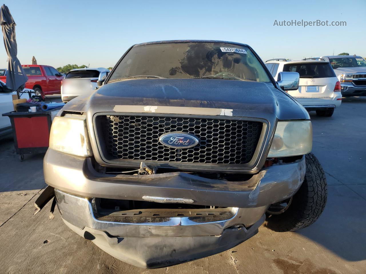 2004 Ford F150 Supercrew Black vin: 1FTPW12554KC86739