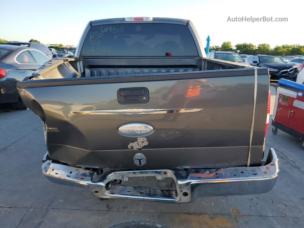 2004 Ford F150 Supercrew Black vin: 1FTPW12554KC86739