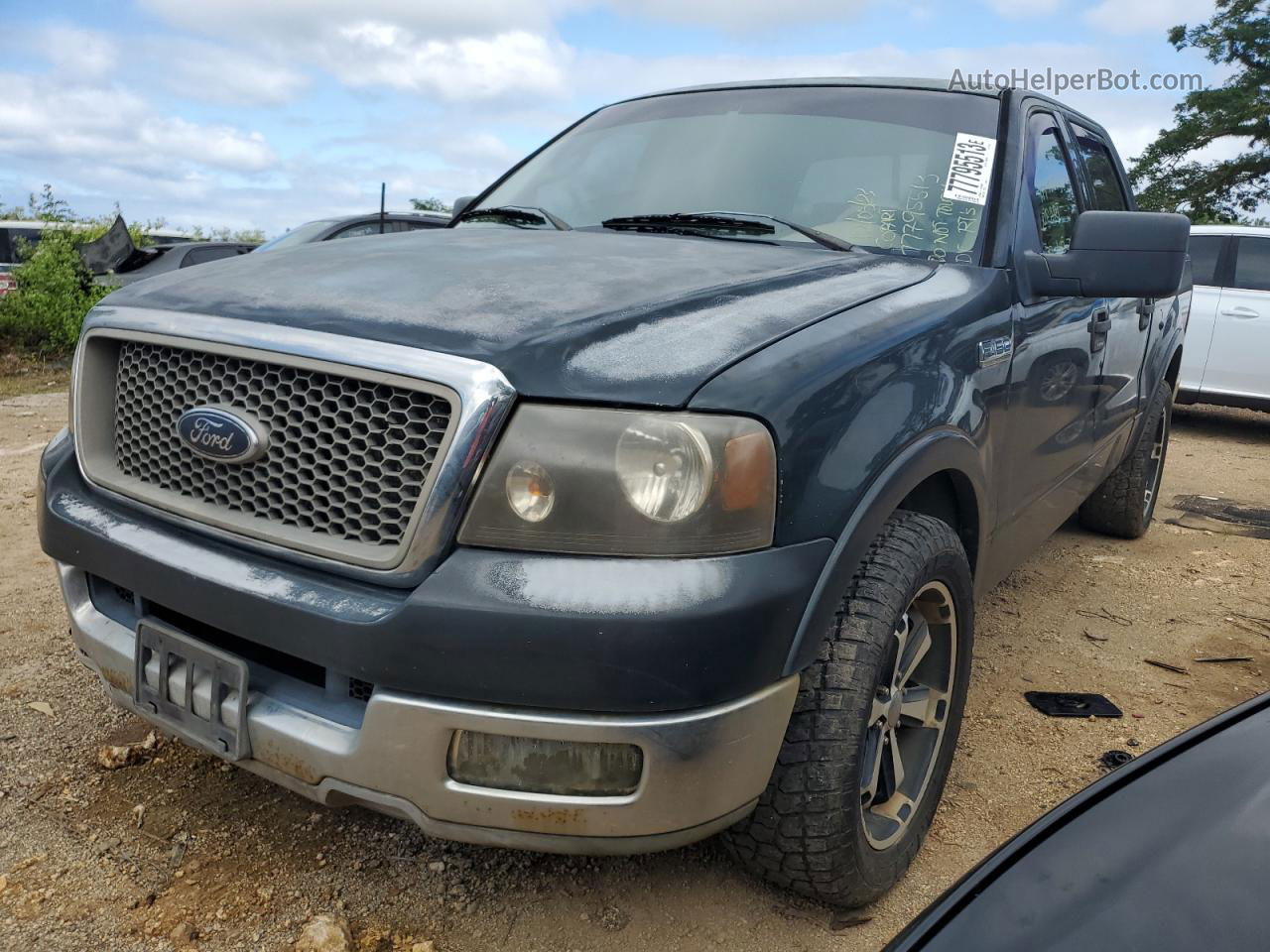 2004 Ford F150 Supercrew Green vin: 1FTPW12554KD53582