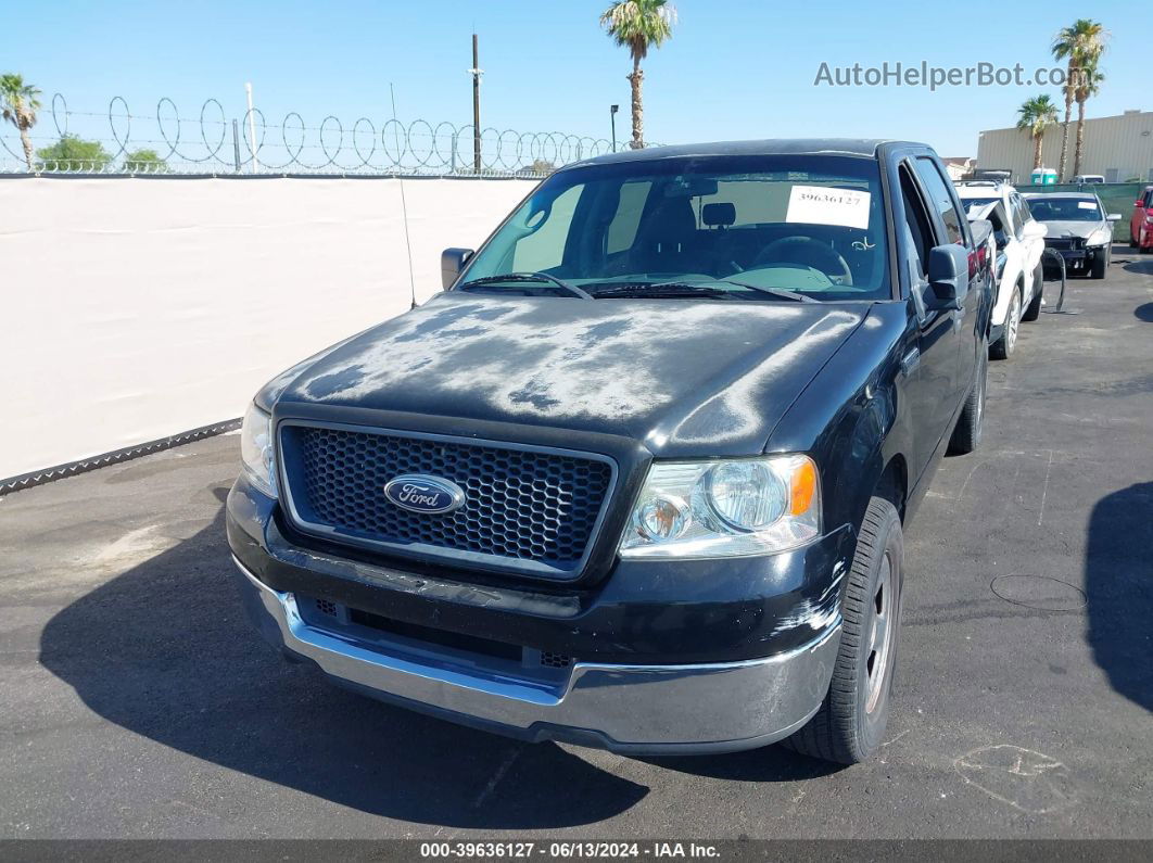 2005 Ford F-150 Lariat/xlt Black vin: 1FTPW12555KE76753