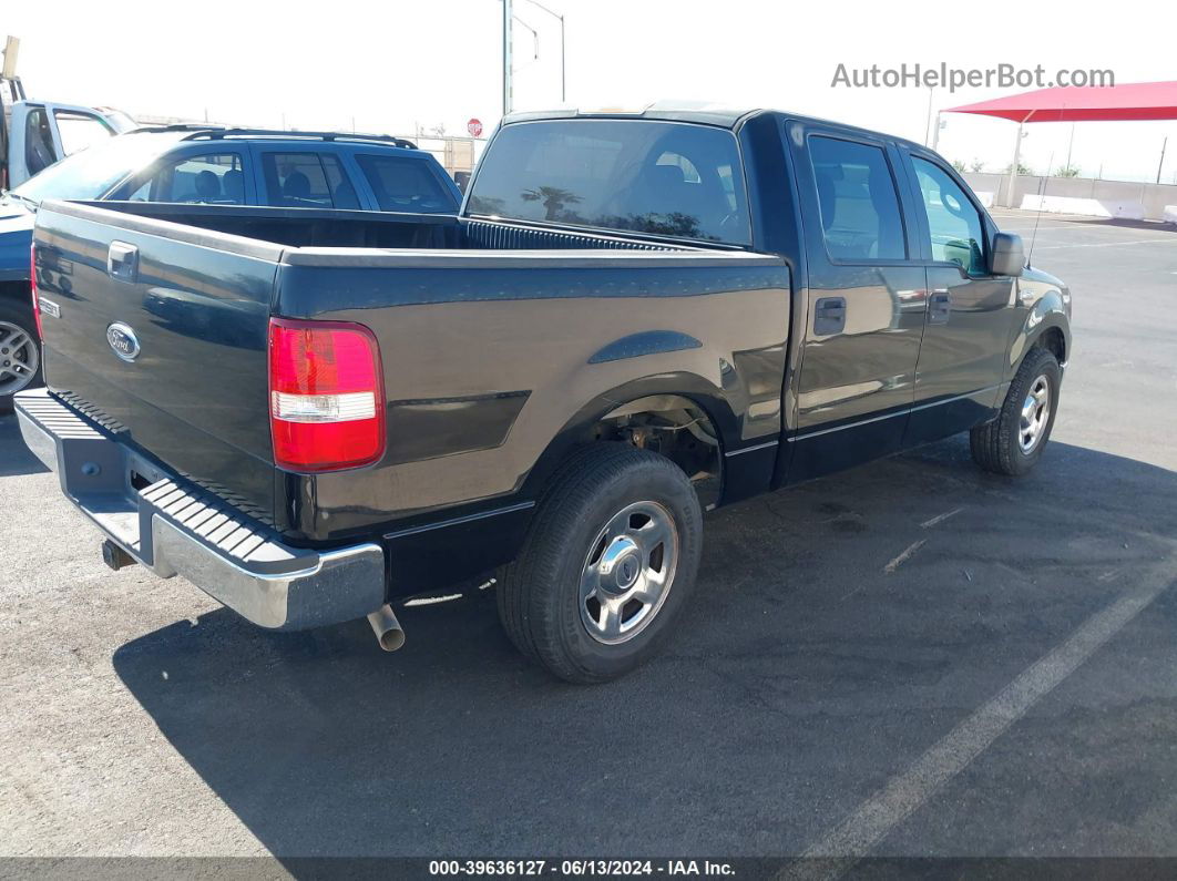 2005 Ford F-150 Lariat/xlt Black vin: 1FTPW12555KE76753