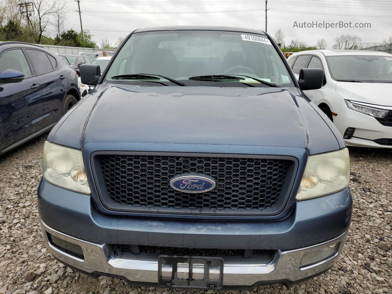 2005 Ford F150 Supercrew Blue vin: 1FTPW12555KE91771