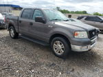 2004 Ford F150 Supercrew Gray vin: 1FTPW12564KB97679