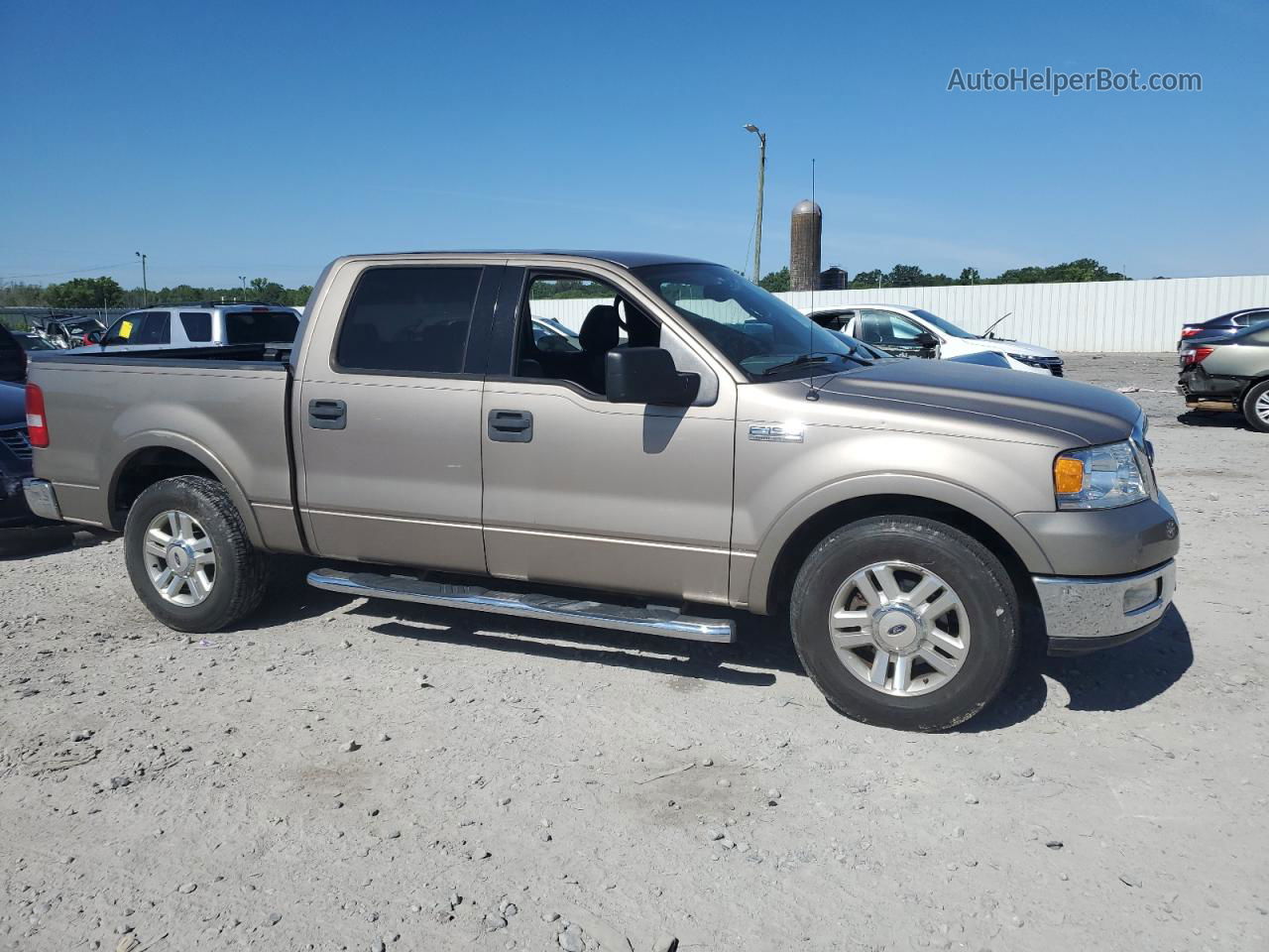 2004 Ford F150 Supercrew Gold vin: 1FTPW12564KC10253