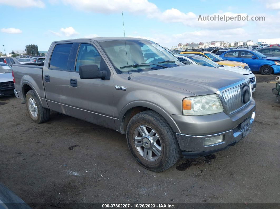 2004 Ford F-150 Lariat/xlt Brown vin: 1FTPW12564KC17462