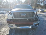 2004 Ford F150 Supercrew Темно-бордовый vin: 1FTPW12564KD28495