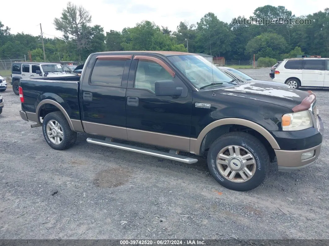 2004 Ford F-150 Lariat/xlt Black vin: 1FTPW12564KD61514