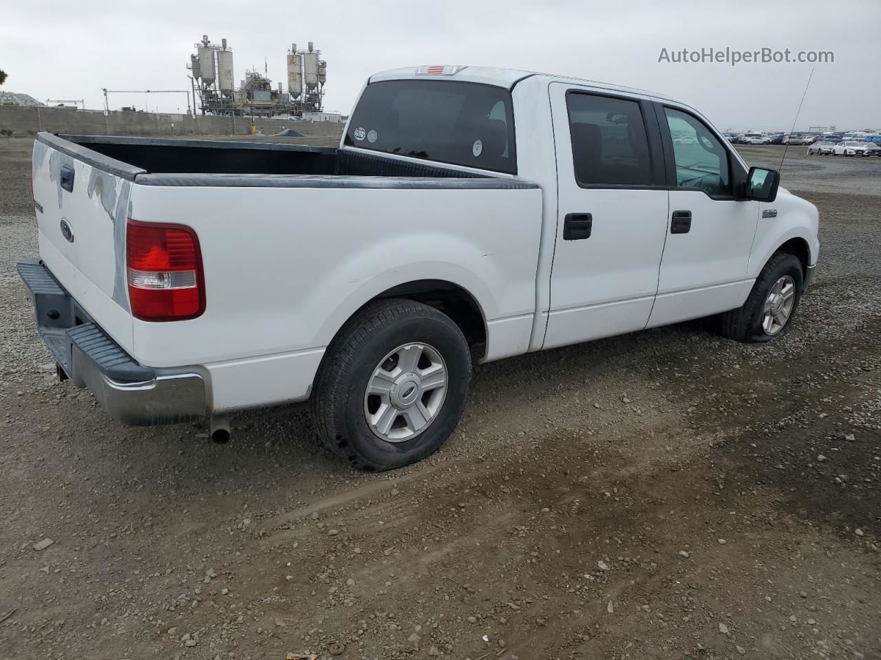 2004 Ford F150 Supercrew Белый vin: 1FTPW12574KD80962