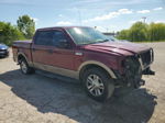 2004 Ford F150 Supercrew Red vin: 1FTPW12584KB96050