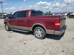 2004 Ford F150 Supercrew Red vin: 1FTPW12584KB96050