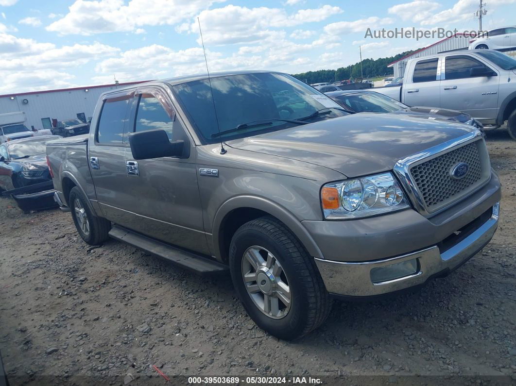 2004 Ford F-150 Lariat/xlt Желто-коричневый vin: 1FTPW12584KC38362